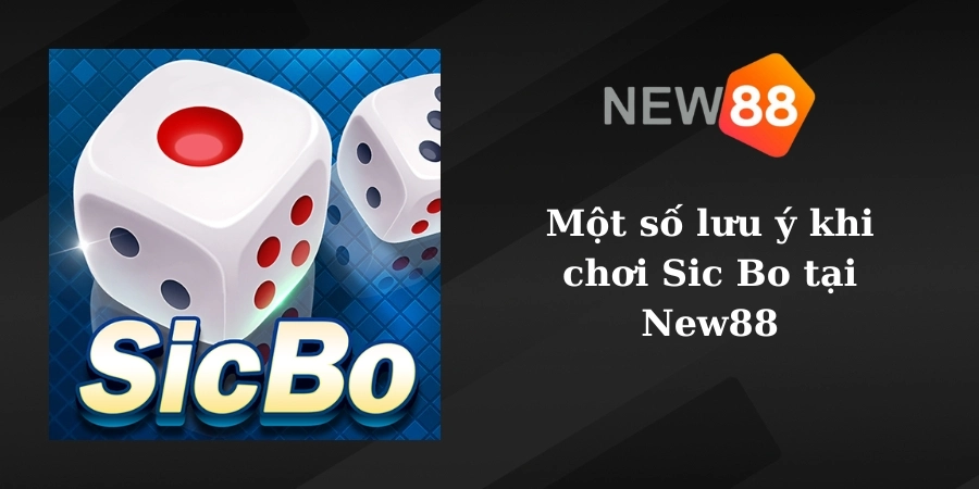 Một số lưu ý game thủ cần nhớ khi chơi Sic Bo tại New88