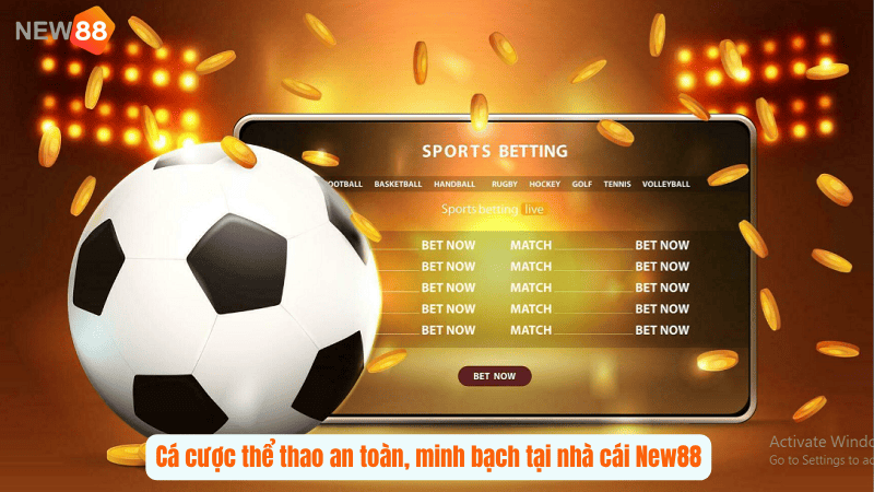 Cá cược thể thao an toàn, minh bạch tại nhà cái New88